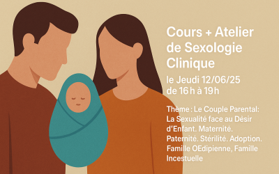 Cours + Atelier de Sexologie Clinique le Jeudi 12/06/25 de 16h à 19h